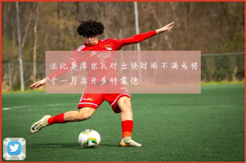 法比奥席尔瓦对出场时间不满或将于一月离开多特蒙德